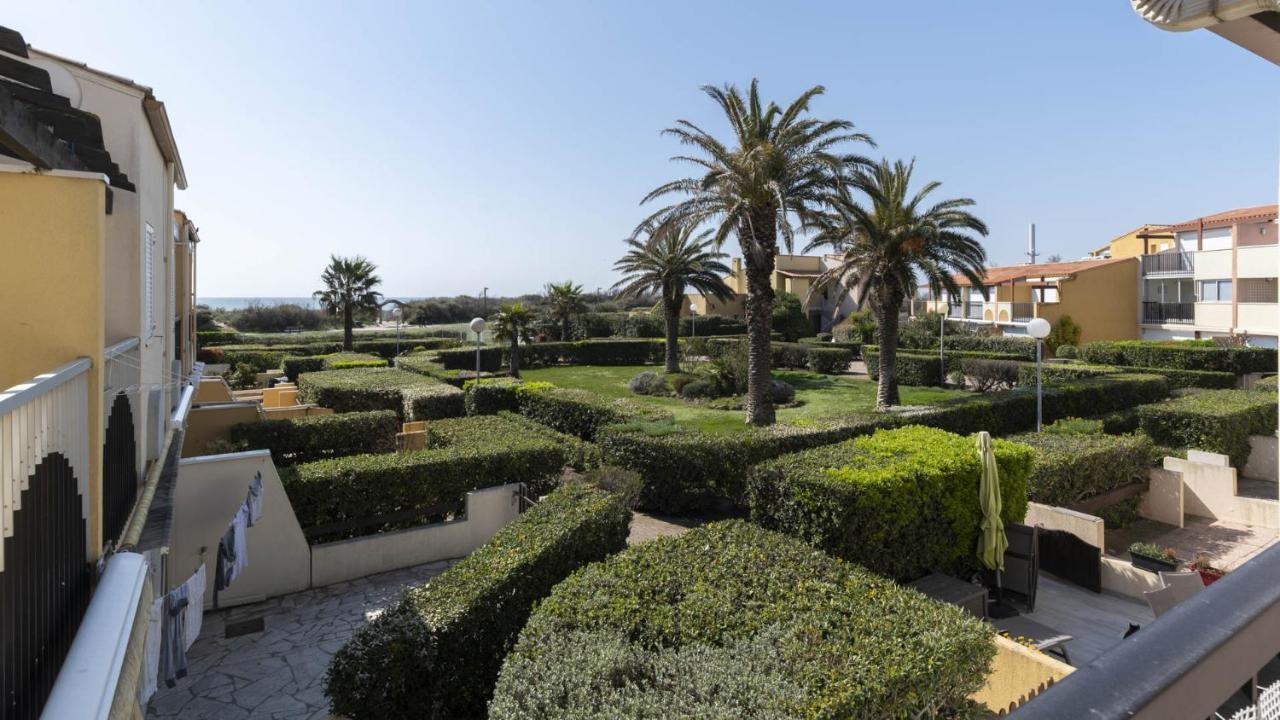 Aquaplage- 126- Appart Vue Jardin- 4 Pers Agde Extérieur photo